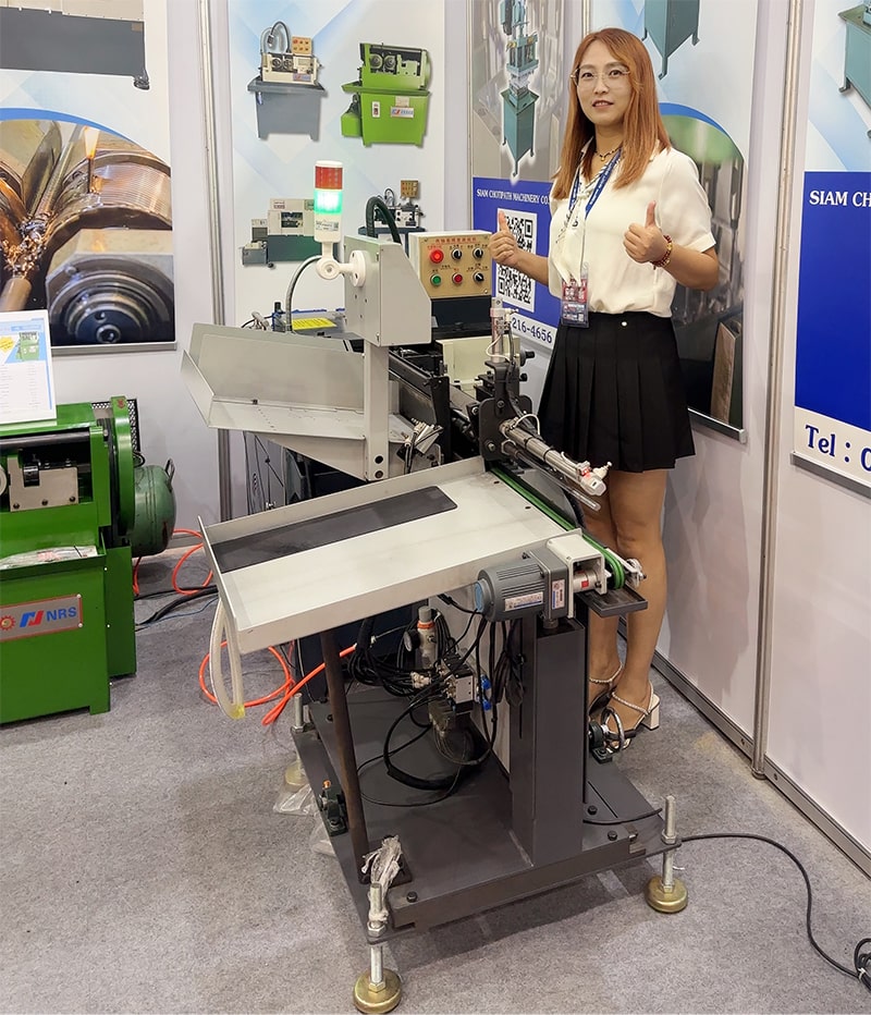 Discussione Rolling Machine presso la Thailand Industry Exhibition 2025